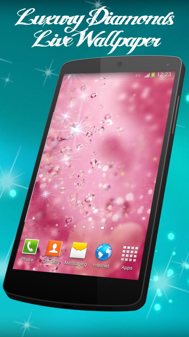 Luxury Diamonds Live Wallpaper