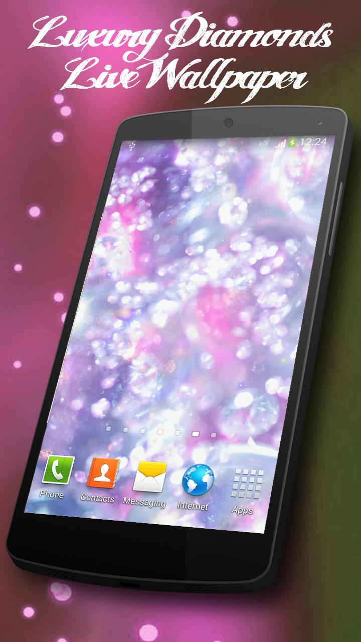 Luxury Diamonds Live Wallpaper