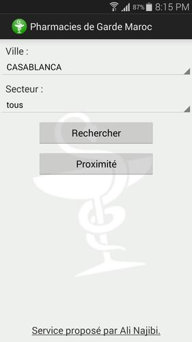 Pharmacies de Garde Maroc