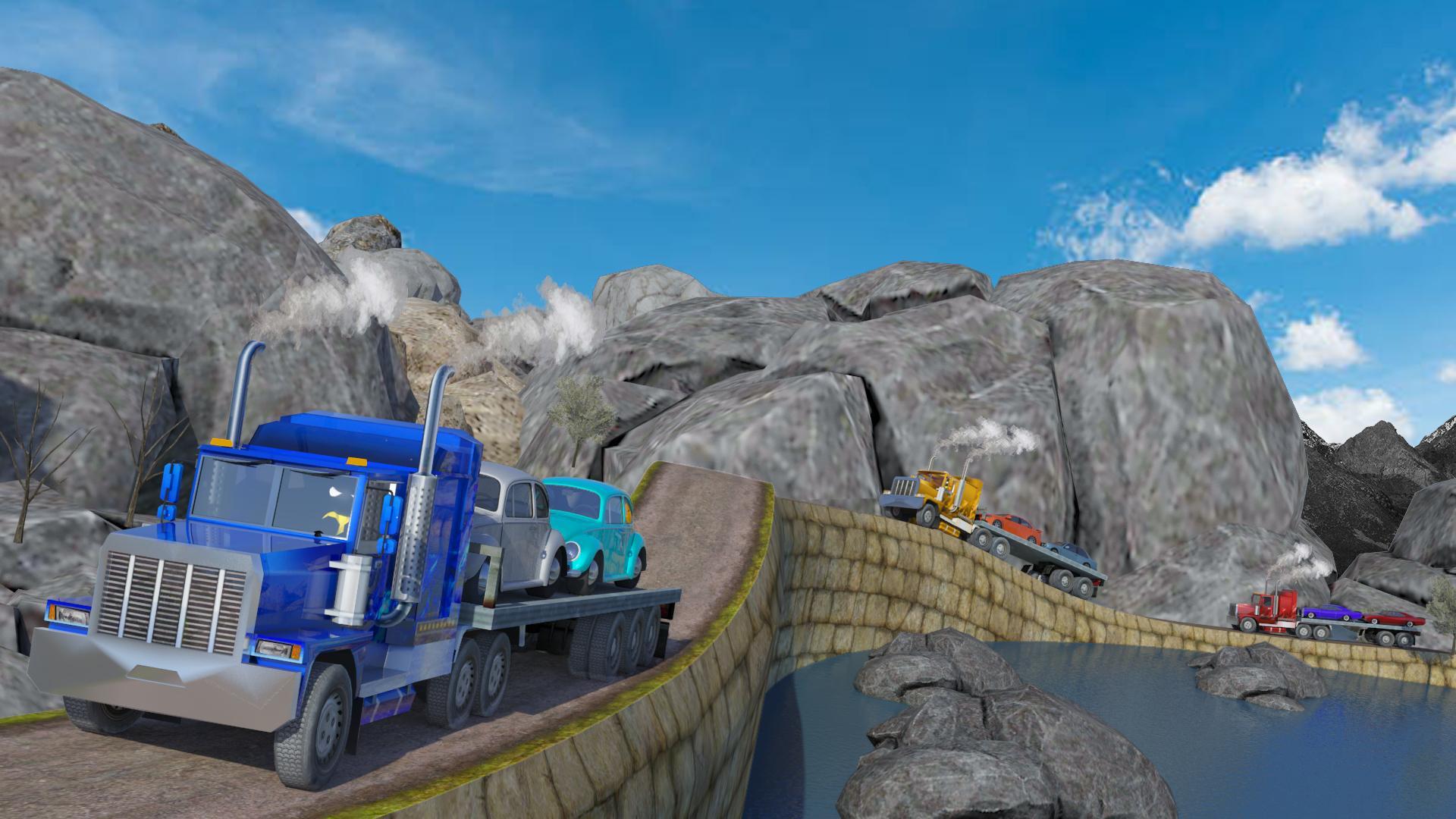 Crazy Car Transport Offroad