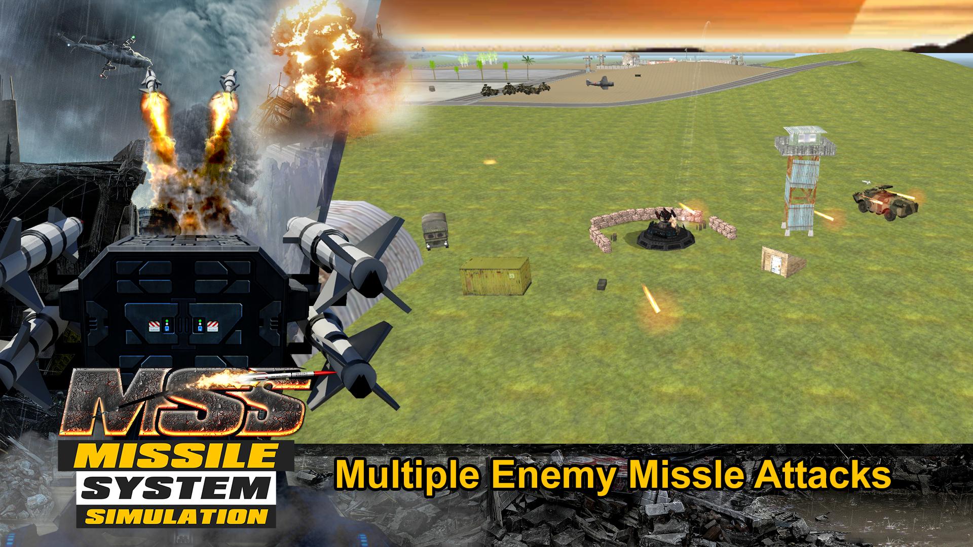 Modern Missile Attack: Army Battle War
