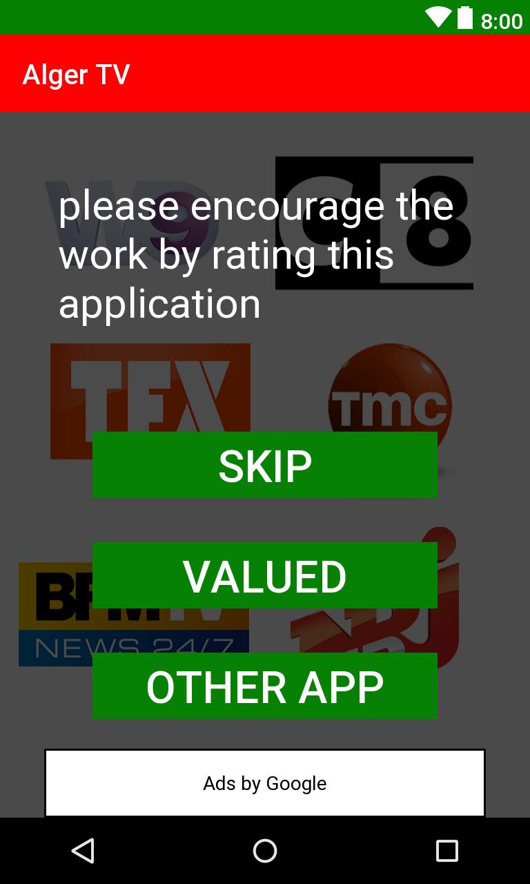 Algerian TV: direct and replay