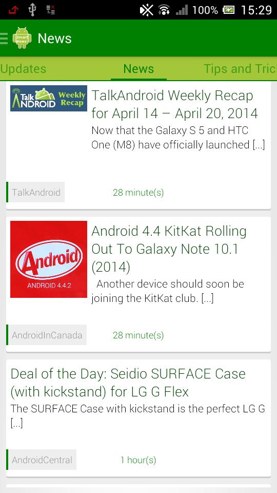 Smart Android news