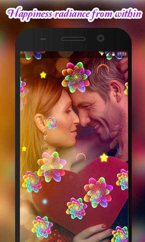 Neon Flowers Livewallpaper