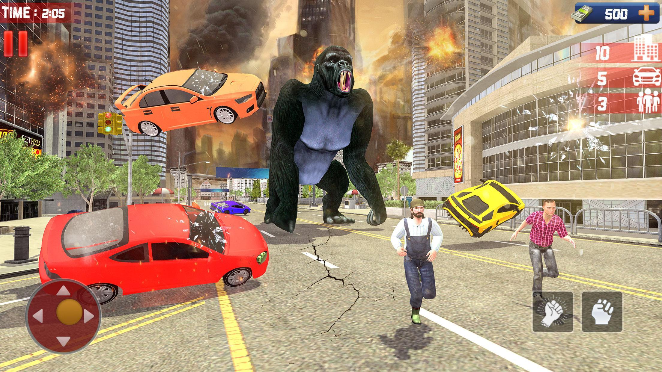 Angry Gorilla Casino City Rampage Simulator