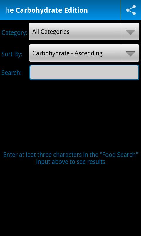 NutriFact :: Carbohydrate