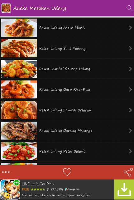Aneka Masakan Udang