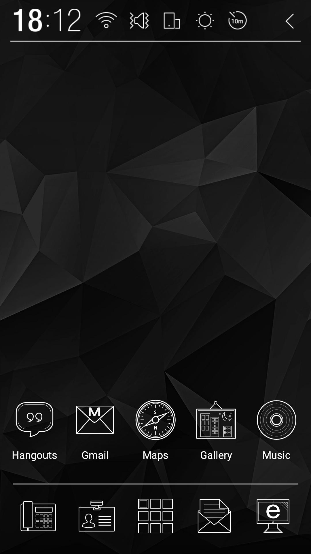Black Prism Atom Theme