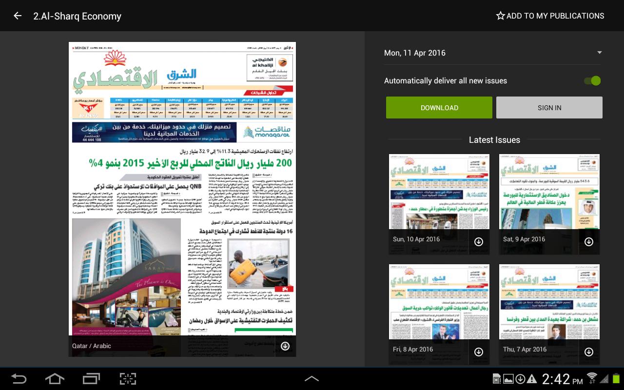 Al Sharq PDF Edition