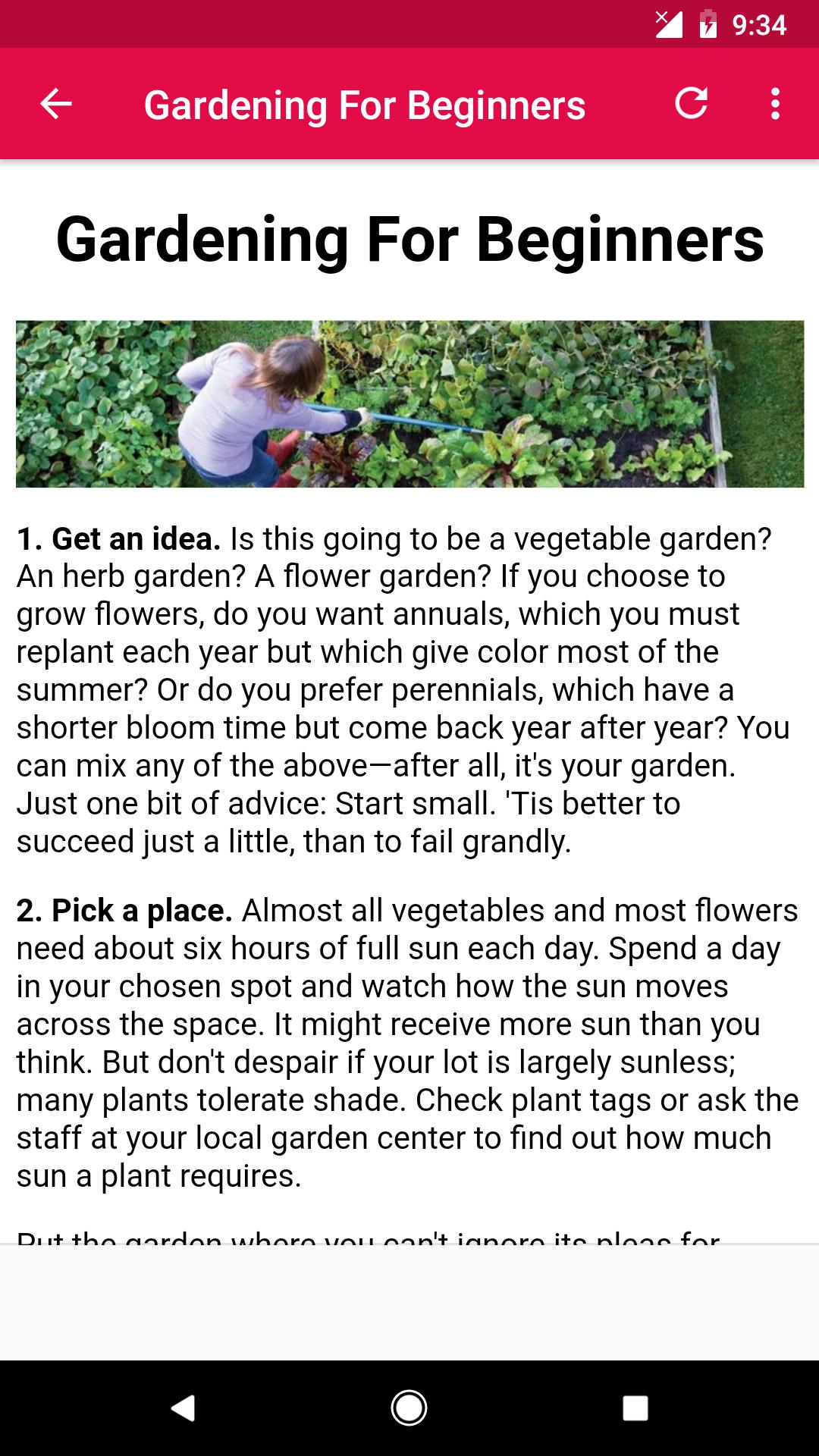 Gardening Tips