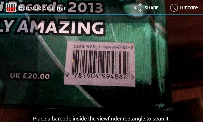 Books Barcode Scanner