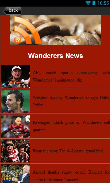 Western Sydney Wanderers Fan