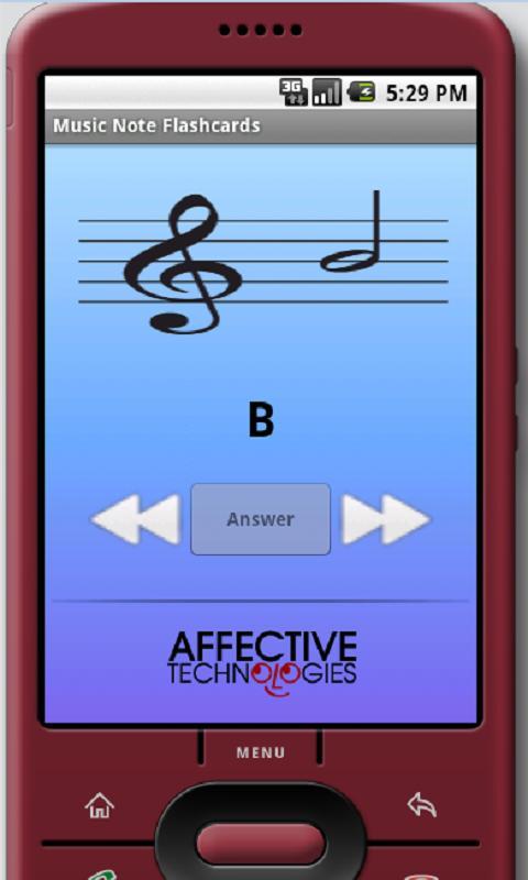 Music Note Flashcards