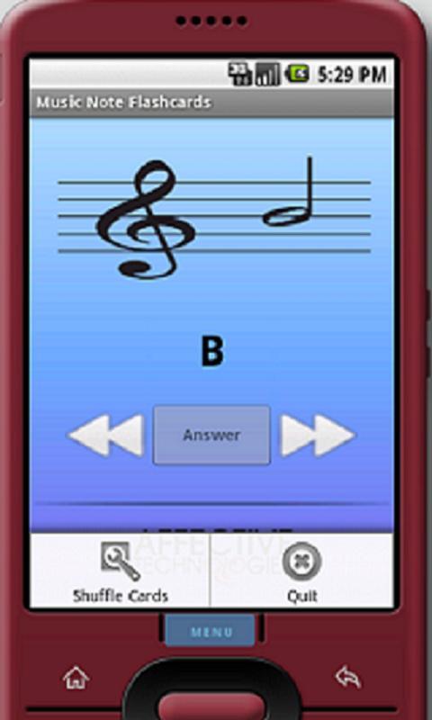 Music Note Flashcards
