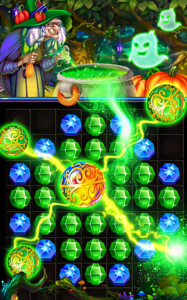 Evil Witch Diamond Spell