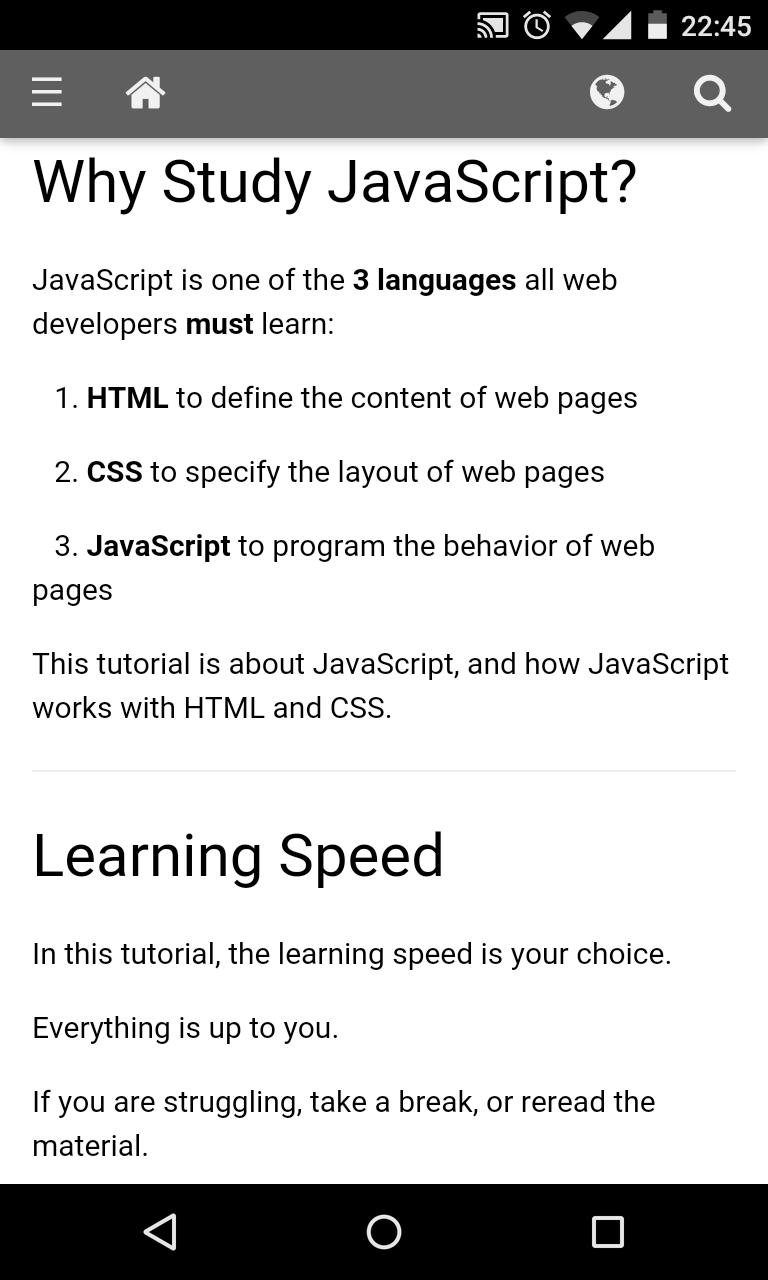 Learn JavaScript Offline