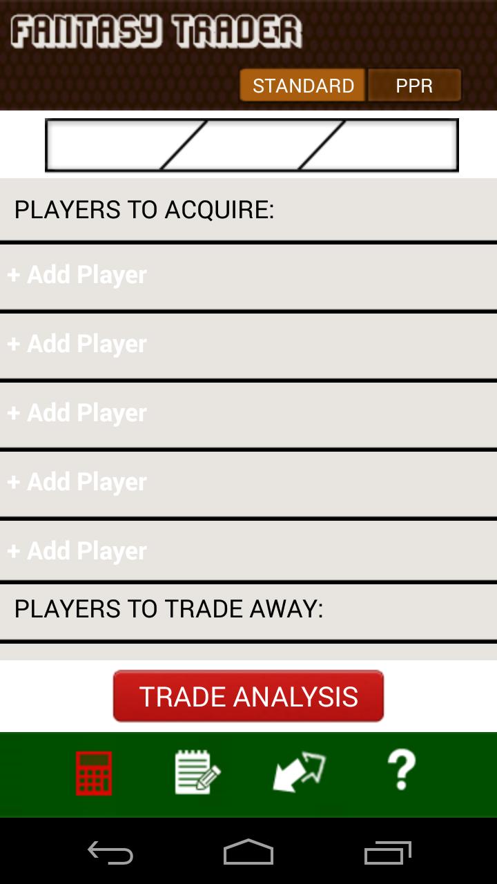 Fantasy Football Trader