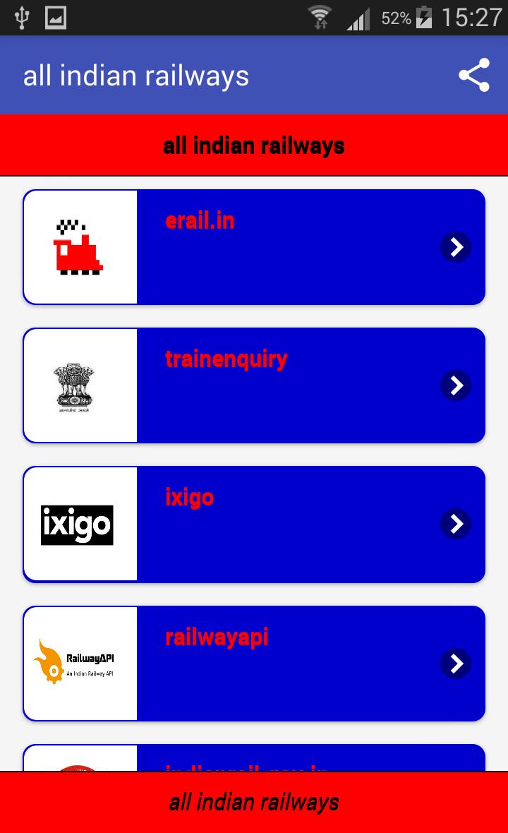 india all indian railways