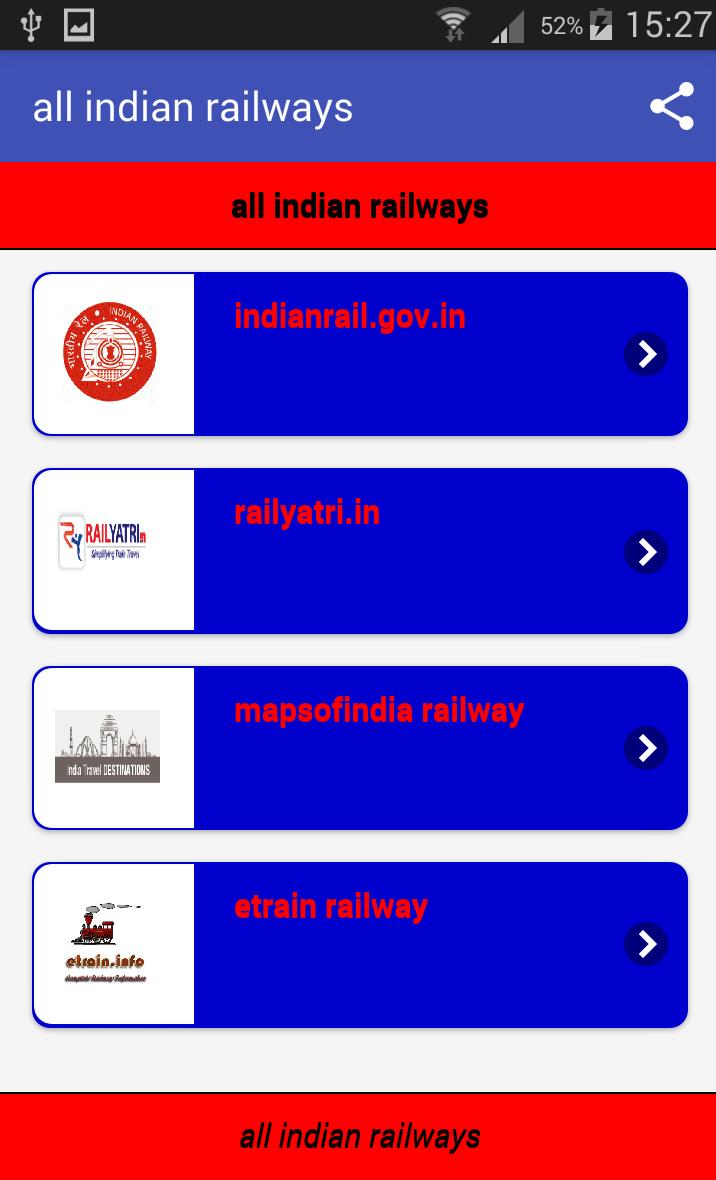 india all indian railways