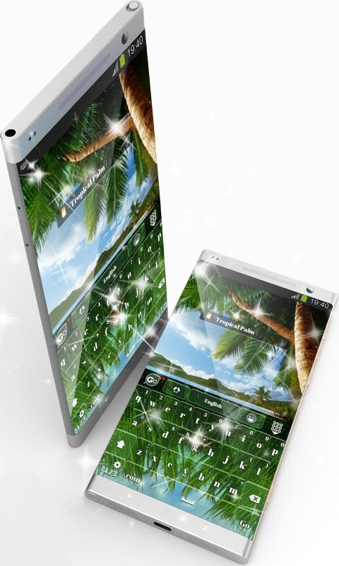 Tropical Palm GO Keyboard
