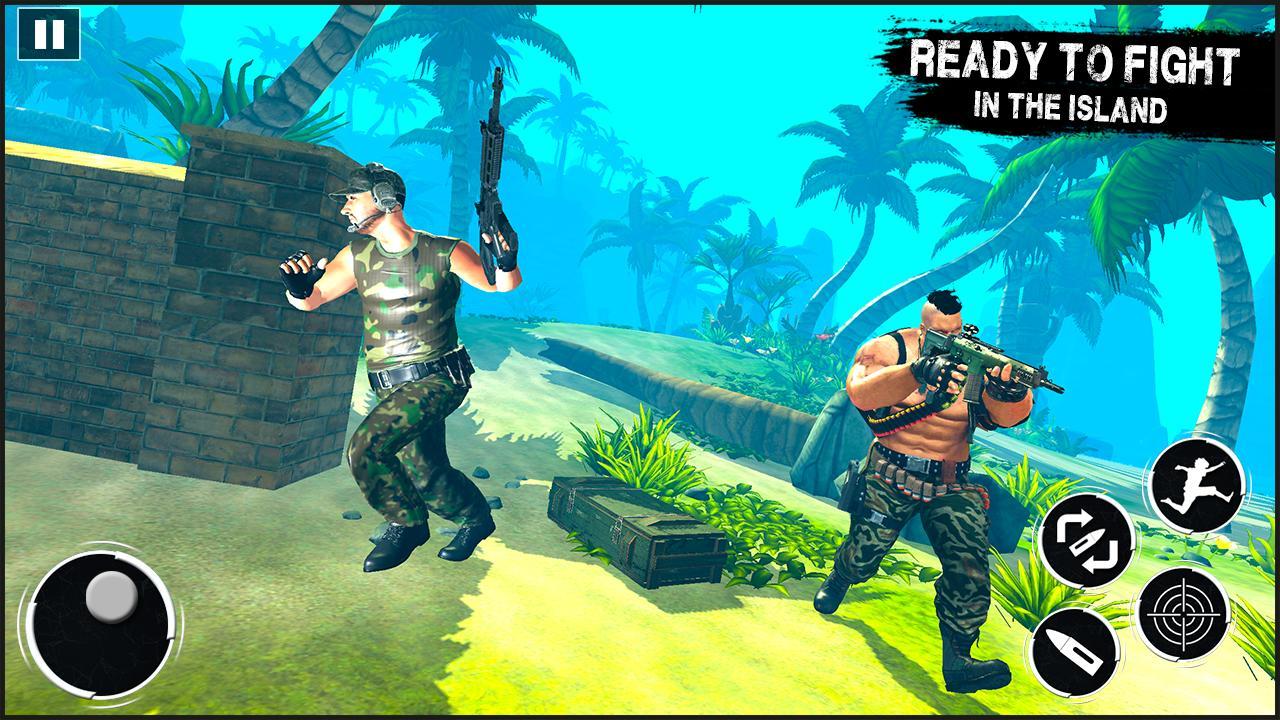 Island Free- Fire Shooting Game : Firing Squad