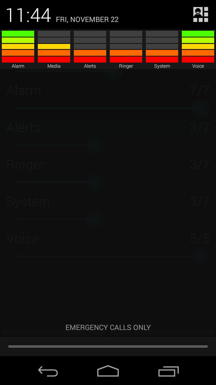 Volume Viewer for Status Bar