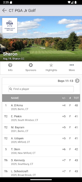 Connecticut PGA Junior Golf