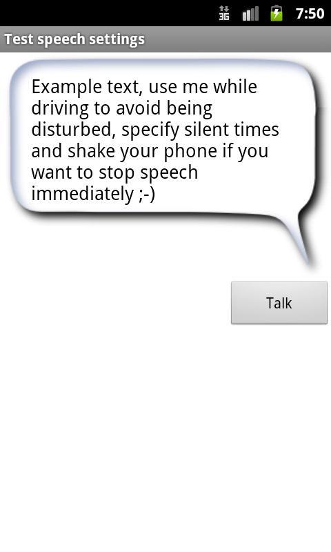 Textmessage Narrator Trial