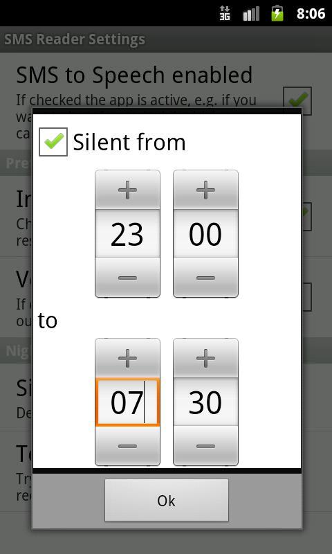 Textmessage Narrator Trial