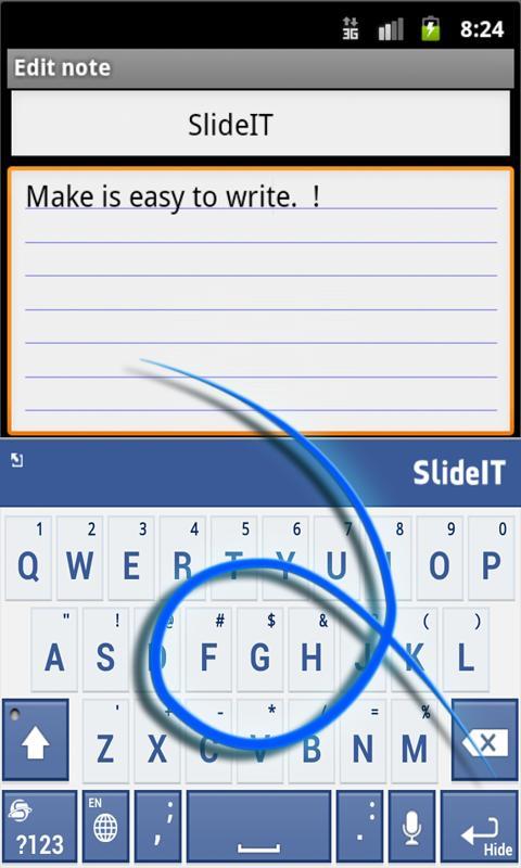 SlideIT Facebook Skin