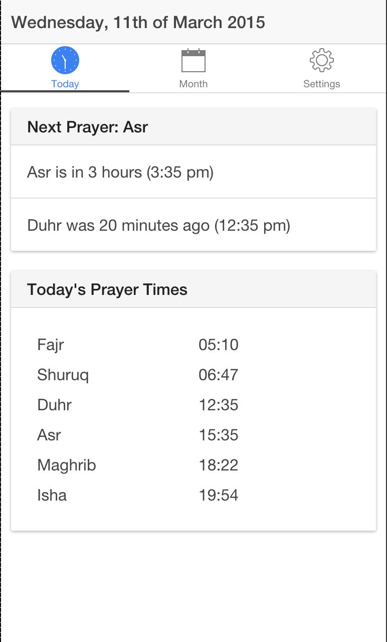 Belfast Prayer Times