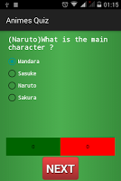 Quiz Animes