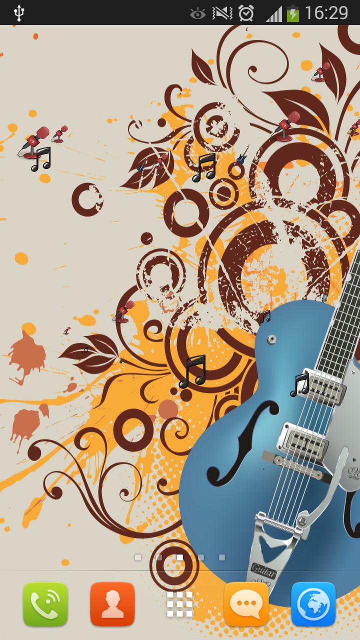Rock Music Live Wallpaper