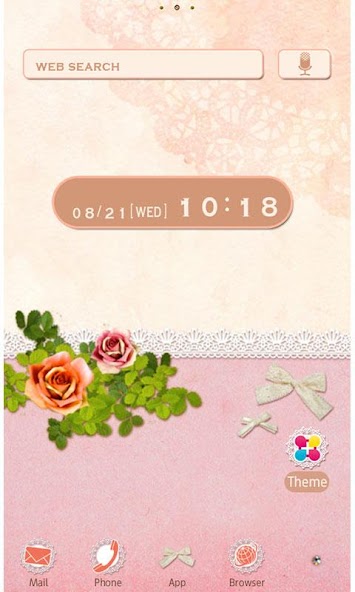 Girly Wallpaper Antique Rose