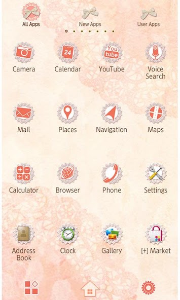 Girly Wallpaper Antique Rose