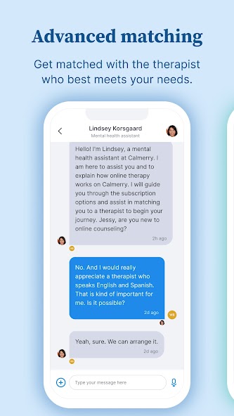 Calmerry Online Therapy