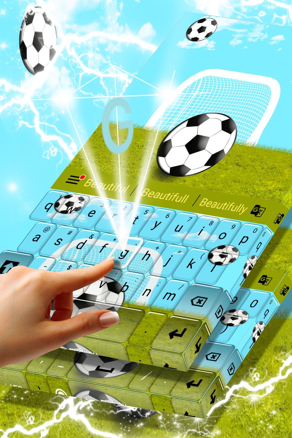 Soccer Keyboard Theme