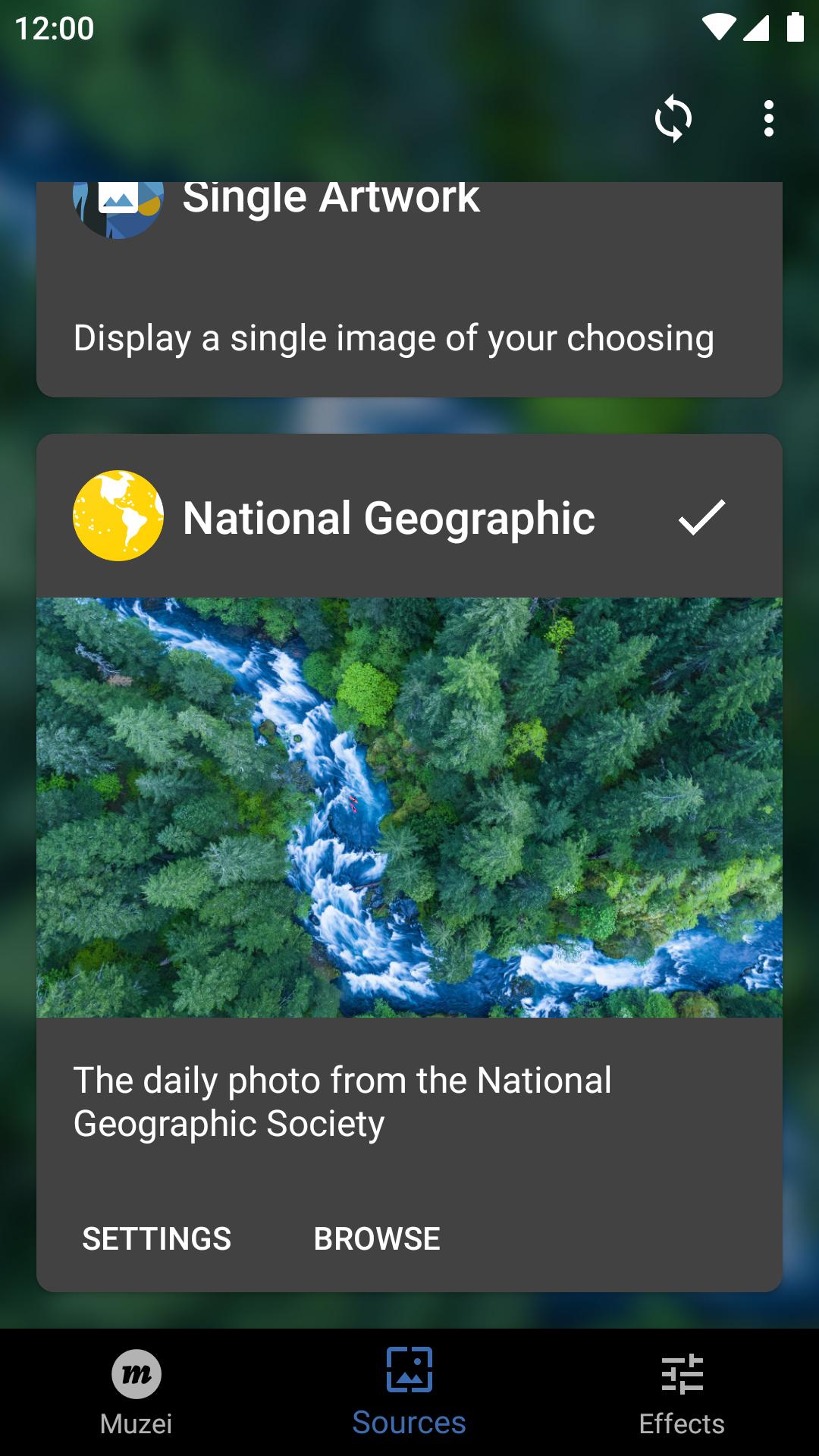 National Geographic for Muzei