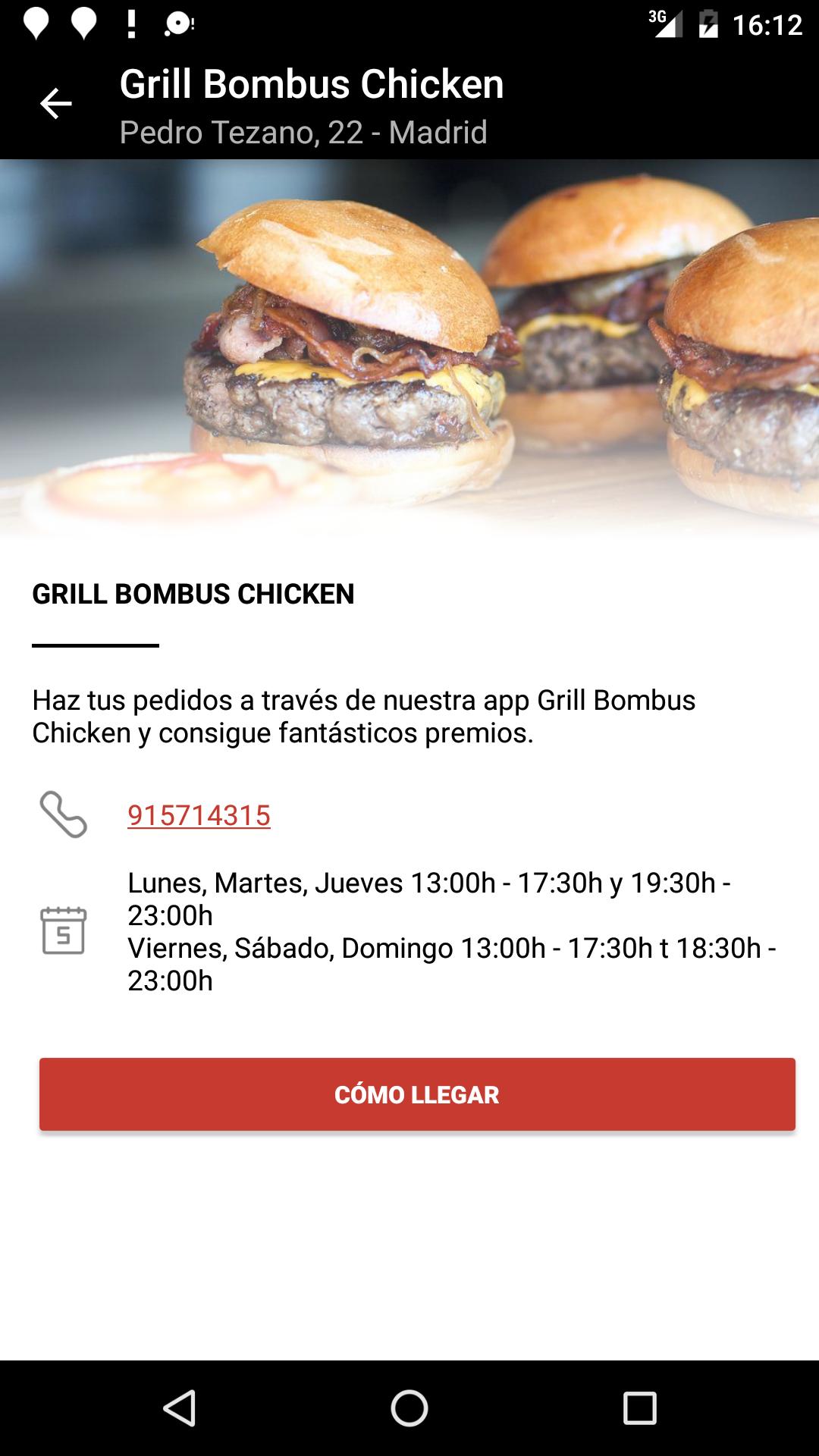 Grill Bombus Chicken