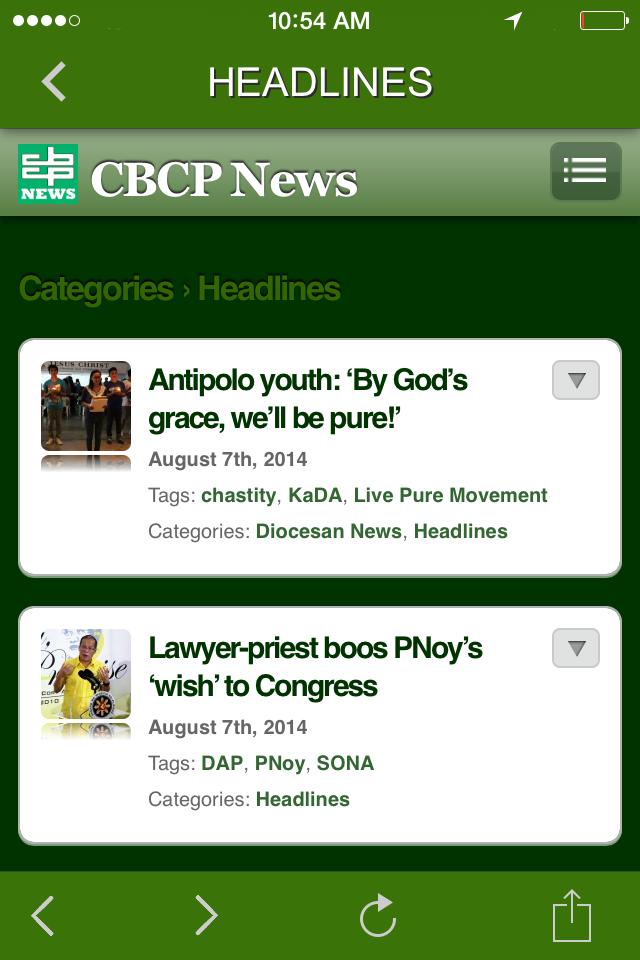 CBCP News