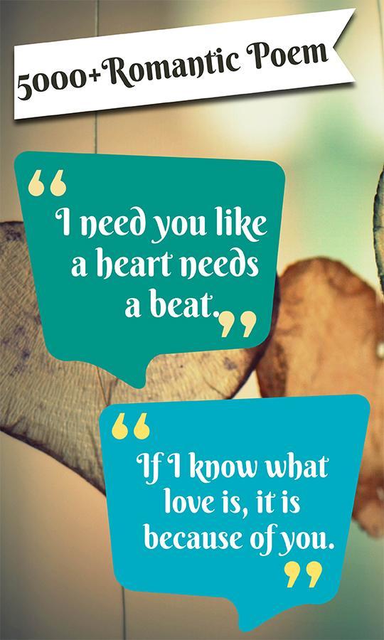 Love Poems, Love Mood & Romantic Quotes