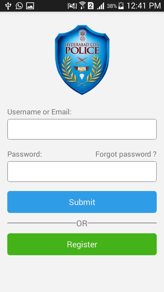 Lost Report - Hyderabad Police