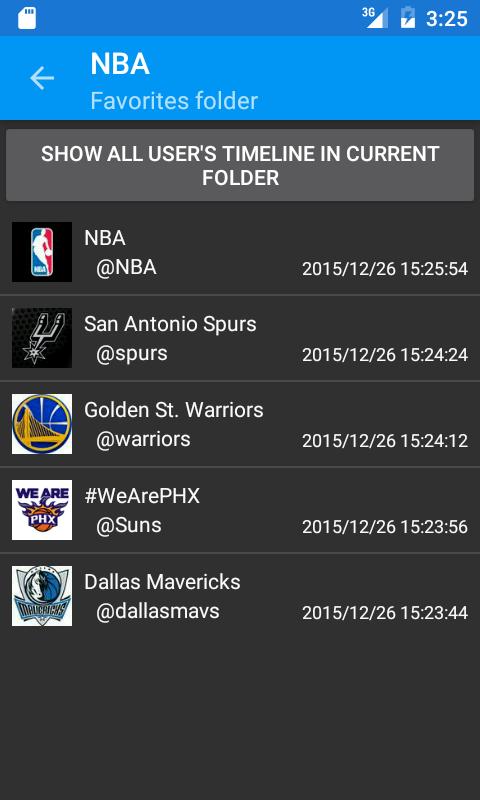 toras Twitter Reader