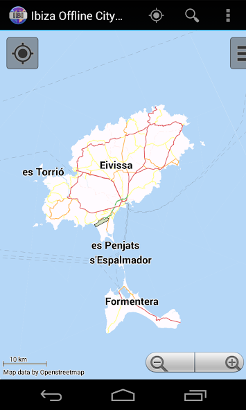 Ibiza Offline City Map