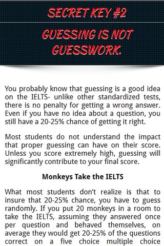 IELTS Secrets