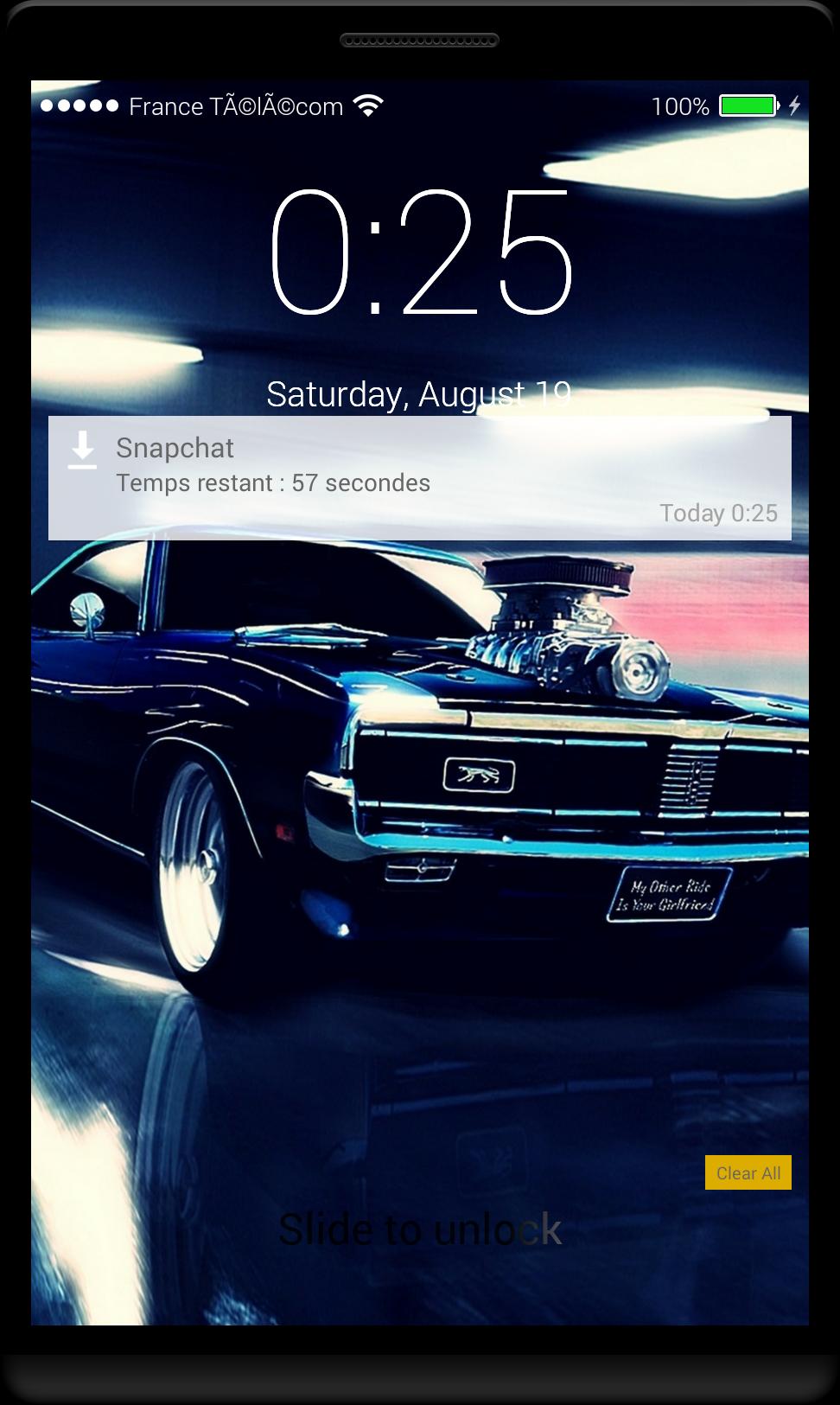 Cars Lock Screen