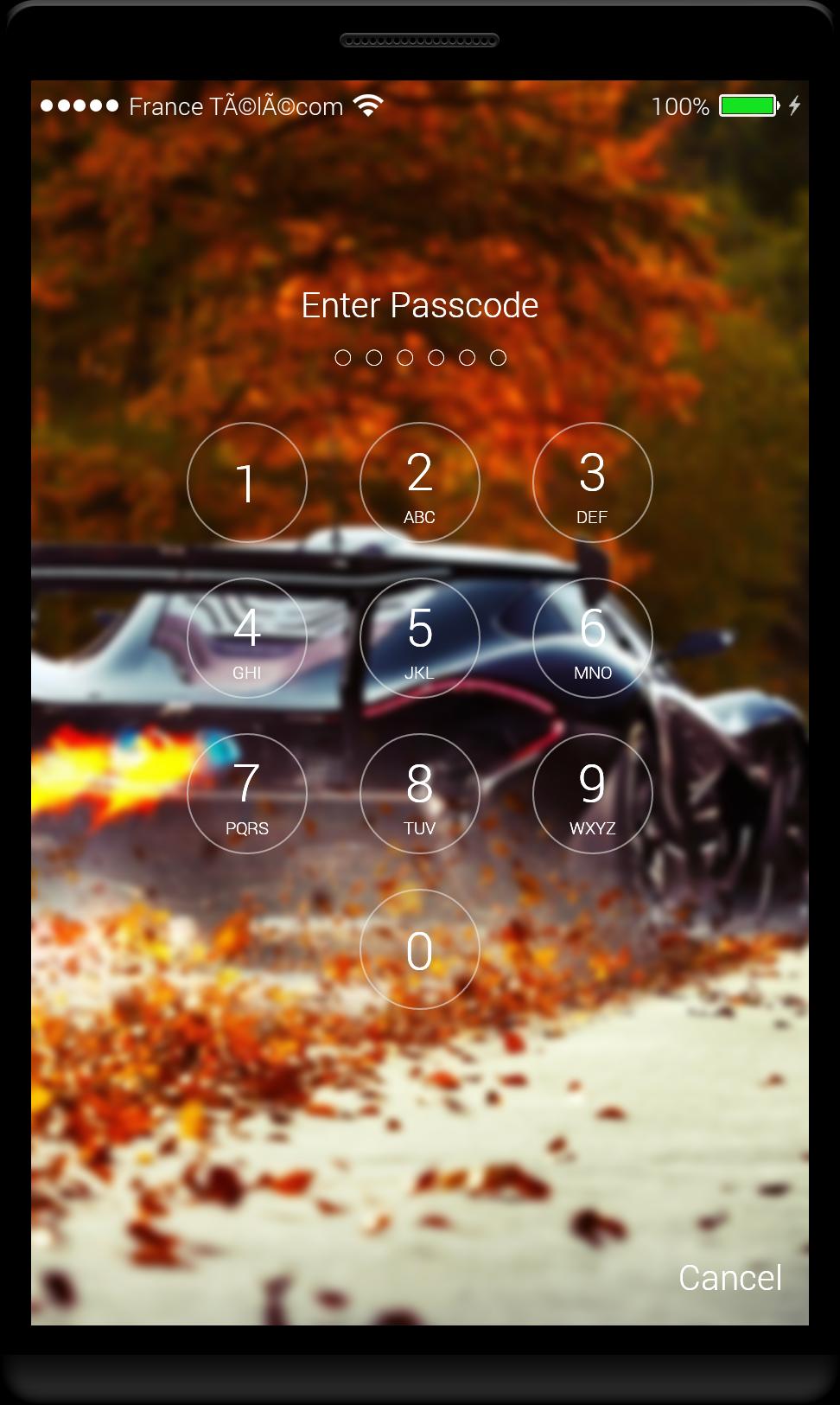 Cars Lock Screen