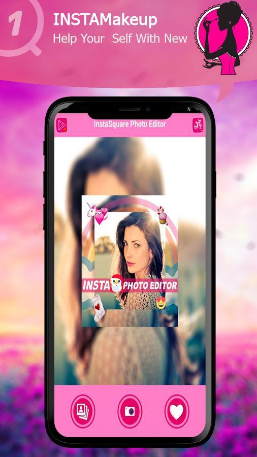 MakeUp & Square - Photo Editor Insta Filter