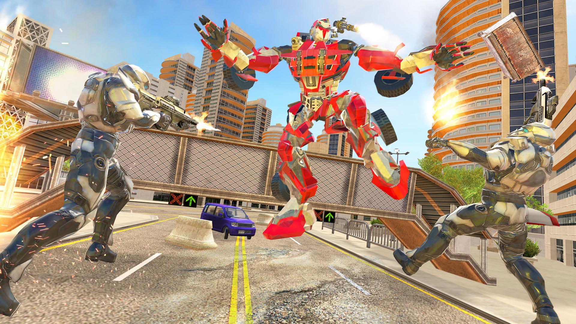 New Multi Car Transforming Robot Game