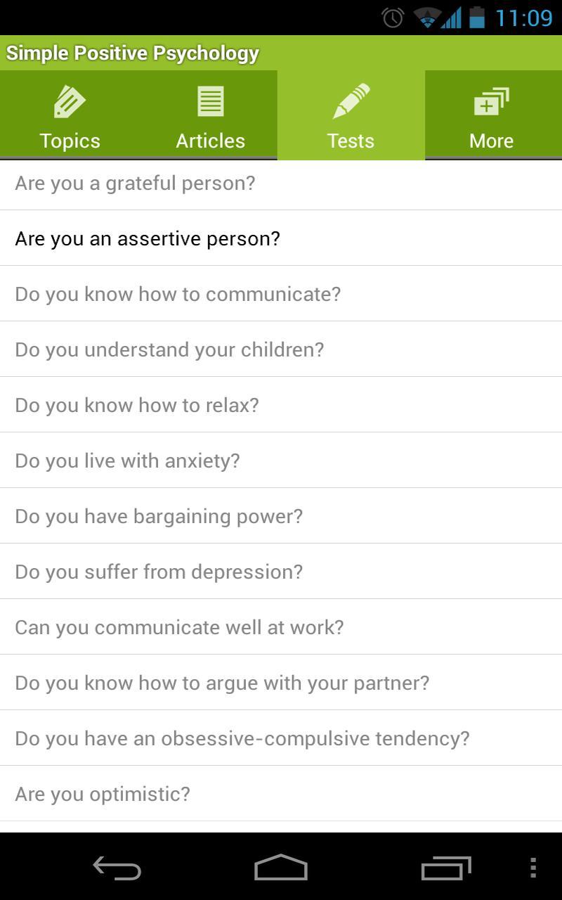 Simple Positive Psychology